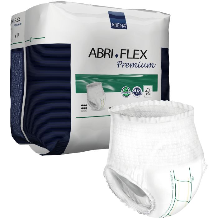 Abri-Flex Premium Fralda Cueca Adulto L1 x 14