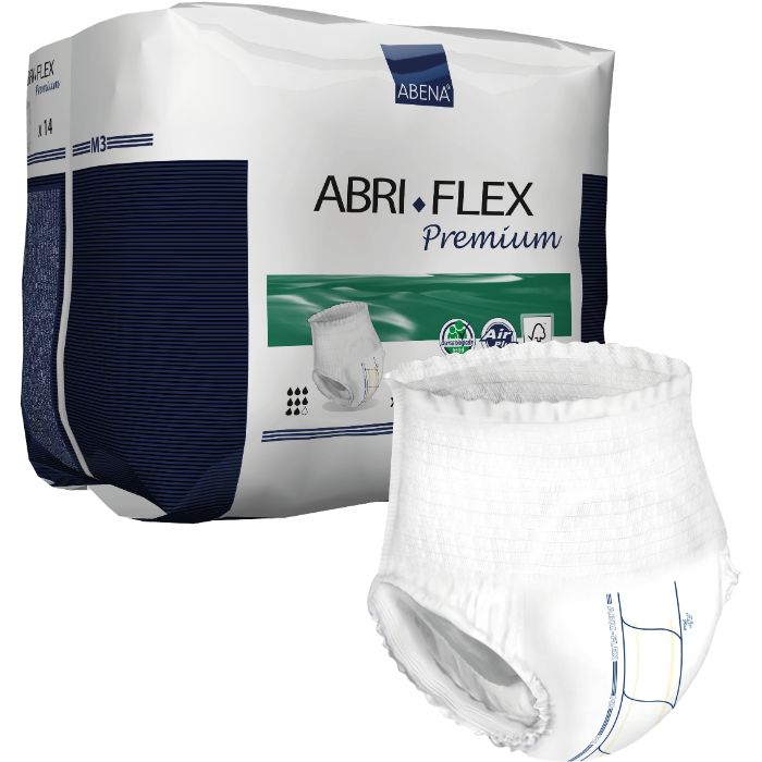 Abri-Flex Premium Fralda Cueca Adulto M3 x 14