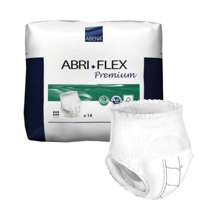 Abri-Flex Premium Fralda Cueca Adulto M1 x 14