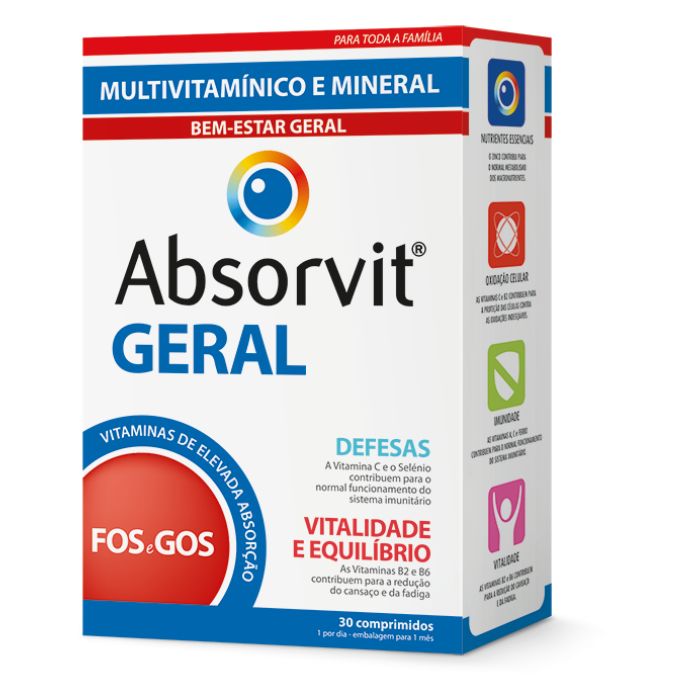 Absorvit Geral Comprimidos