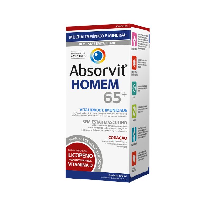 Absorvit Homem 65+ Emulsão