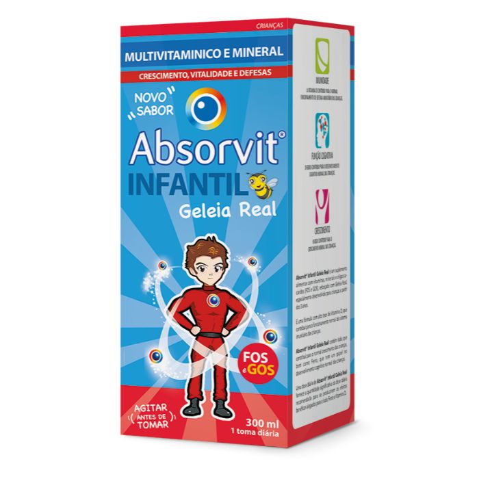 Absorvit Infantil Geleia Real Xarope 300ml