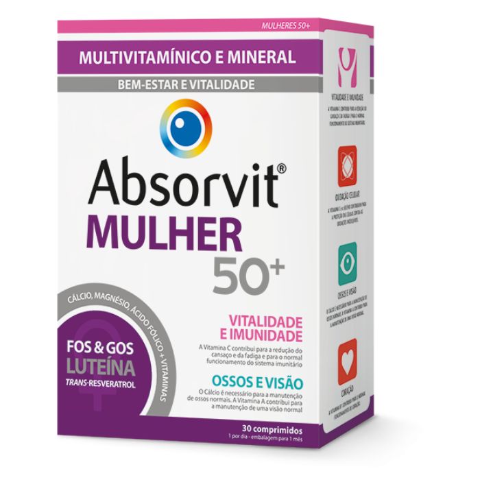 Absorvit Mulher 50+ Comprimidos