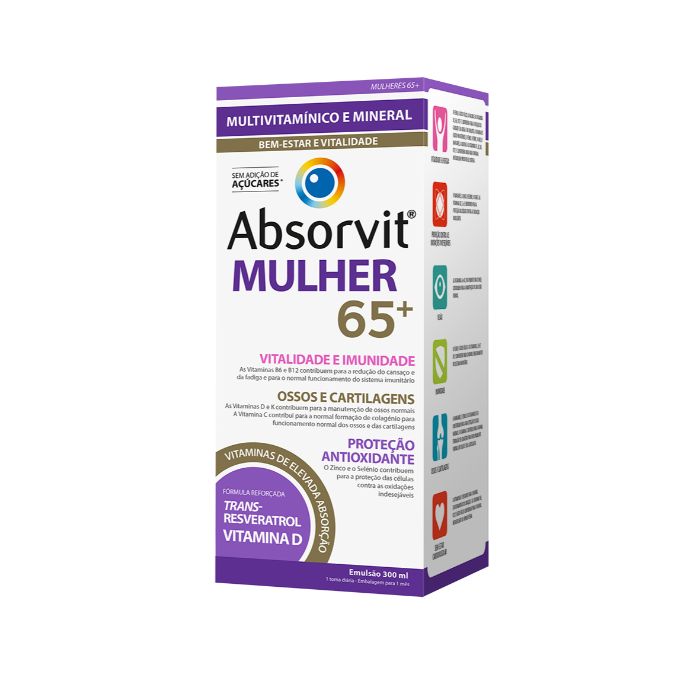 Absorvit Mulher 65+ Emulsão