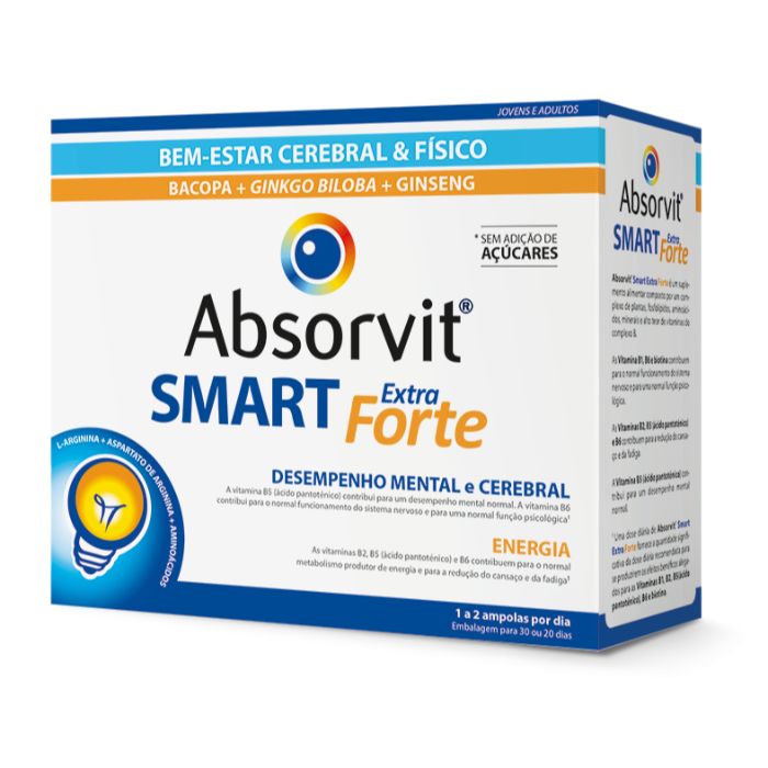 Absorvit Smart Extra Forte x 30 Ampolas