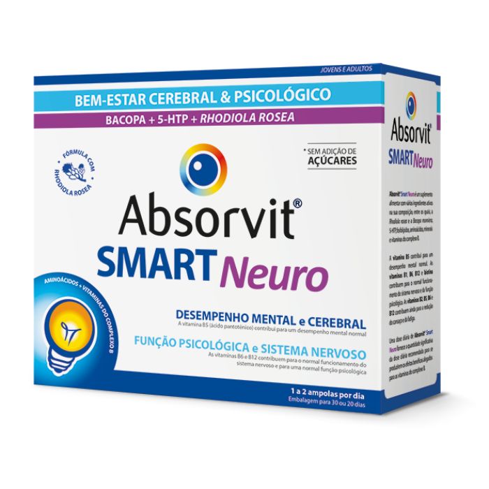 Absorvit Smart Neuro x 30 Ampolas