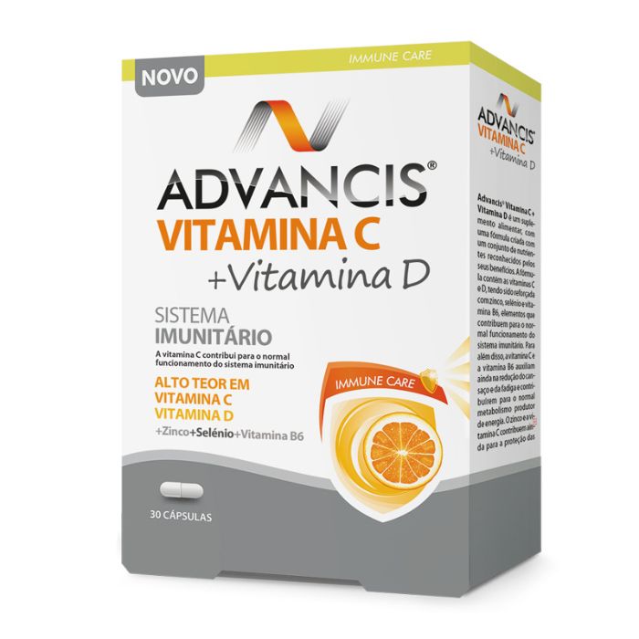 Advancis Vitamina C + D Cápsulas