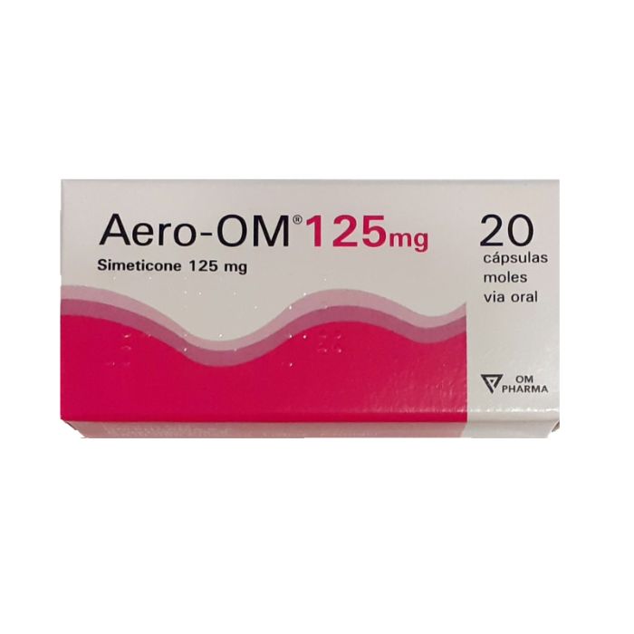 Aero-OM 125 mg 20 cápsulas moles