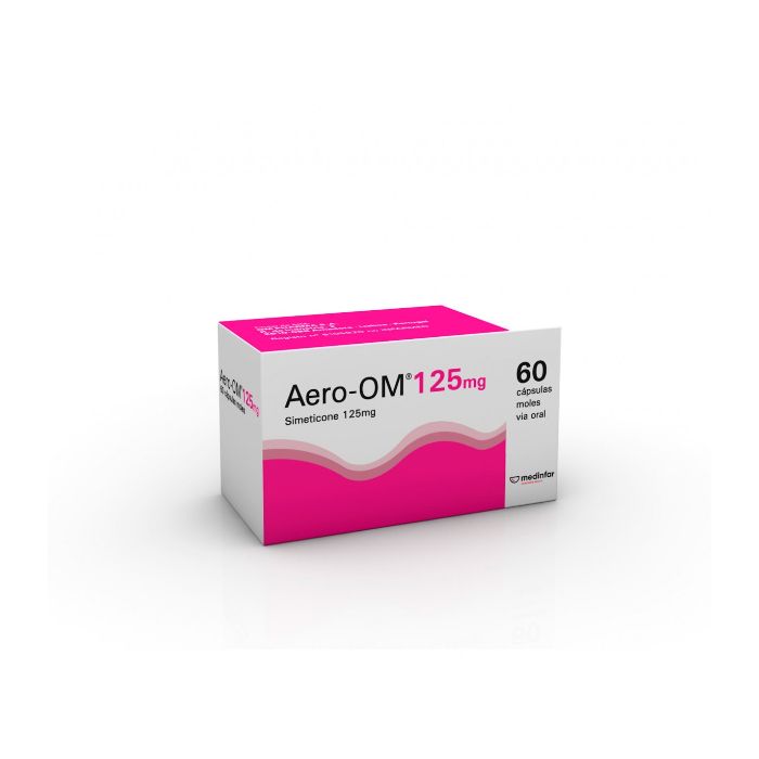 Aero-OM 125 mg 60 cápsulas moles