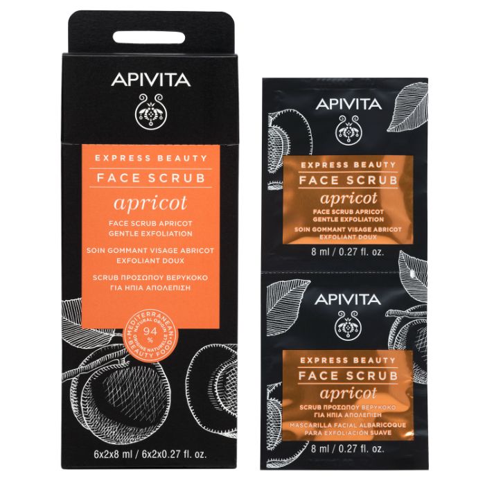 Apivita Express Beauty Creme Esfoliante Suave de Alperce