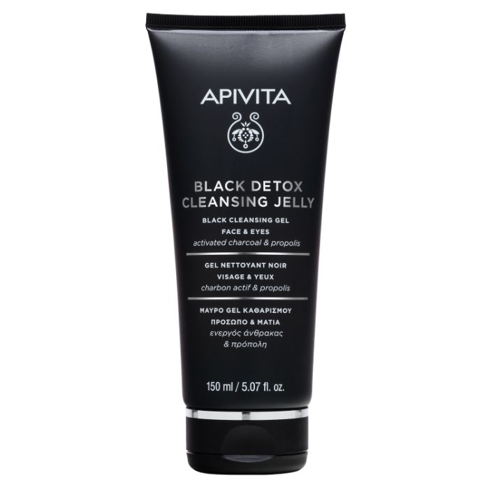 Apivita Gel de Limpeza Preto – Rosto & Olhos