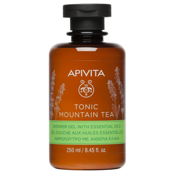 Apivita Tonic Mountain Tea Gel Banho 250ml