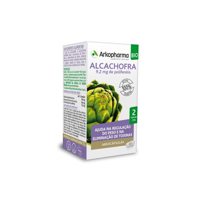 Arkopharma Alcachofra BIO 80 cápsulas