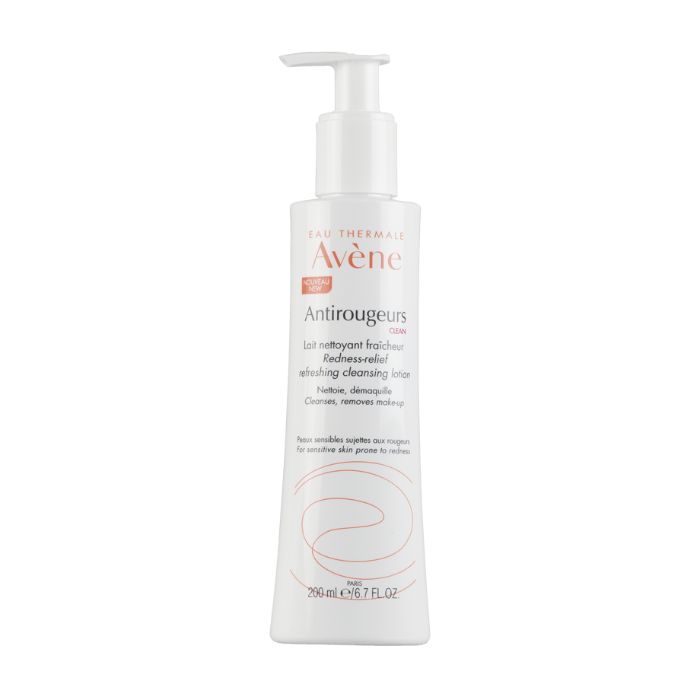 Avène Antirougeurs Clean Leite De Limpeza 200 ml