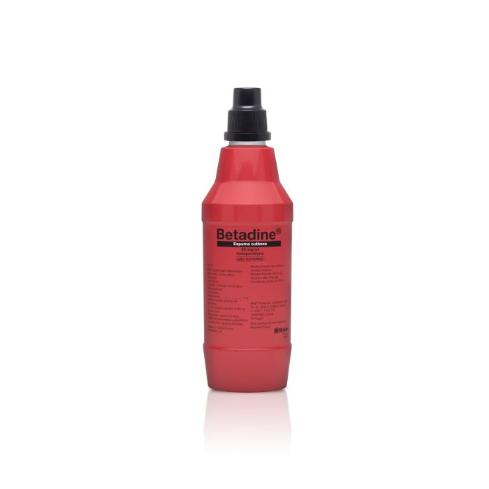 Betadine Espuma Cutânea 500 ml – DISPENSA EXCLUSIVA CONCELHO GONDOMAR