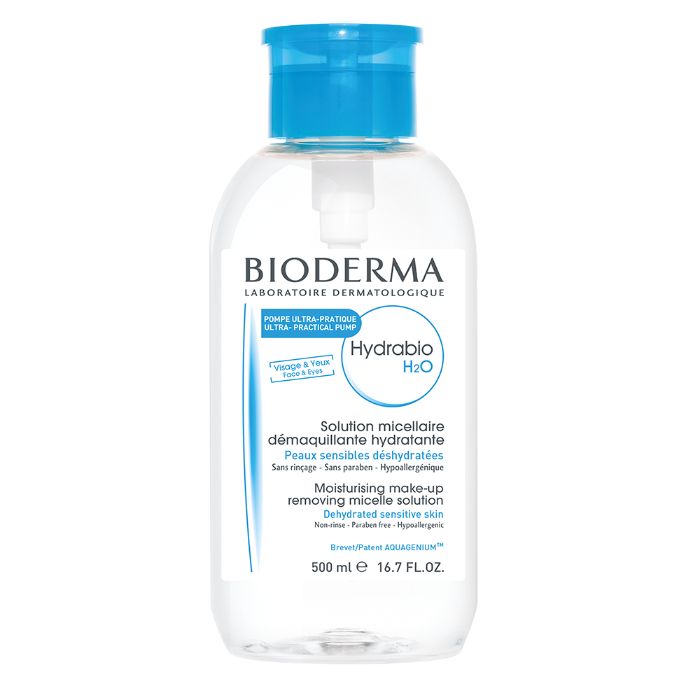 Bioderma Hydrabio H2O Água Micelar Pump Reverse 500ml