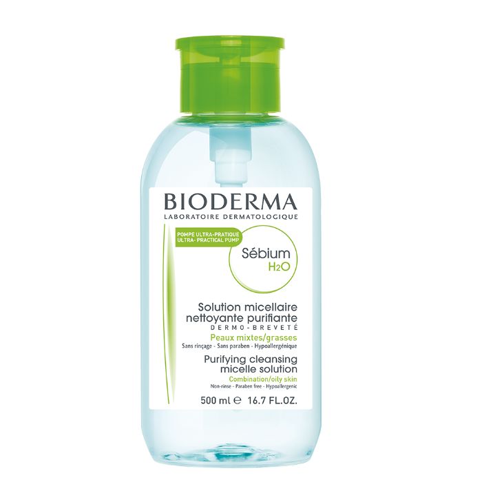 Bioderma Sébium H2O Água Micelar Pump Reverse