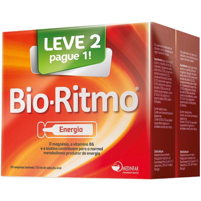 Bio-Ritmo Ampolas Bebíveis Oferta 2ª embalagem