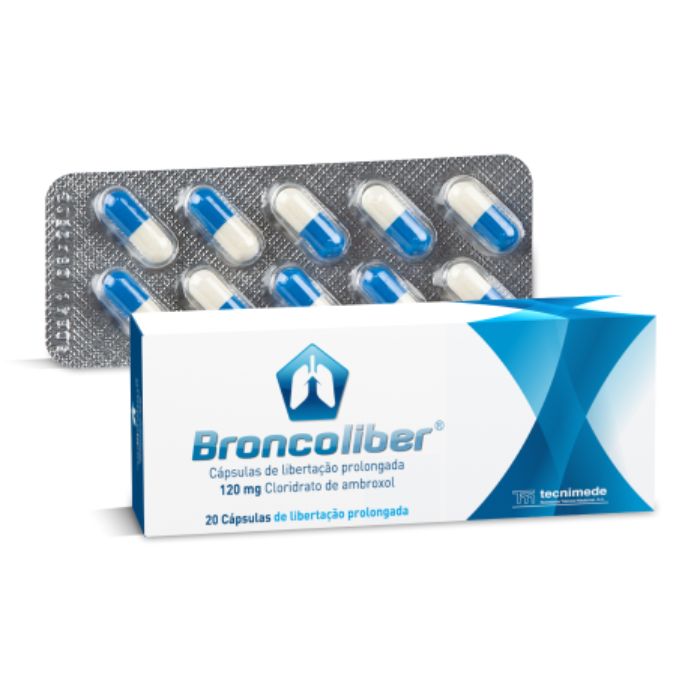 Broncoliber 120 mg Cápsulas Libertação Prolongada