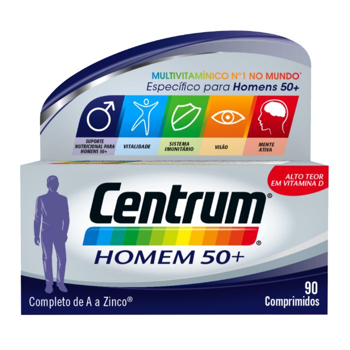 Centrum Homem 50+ 90 comprimidos