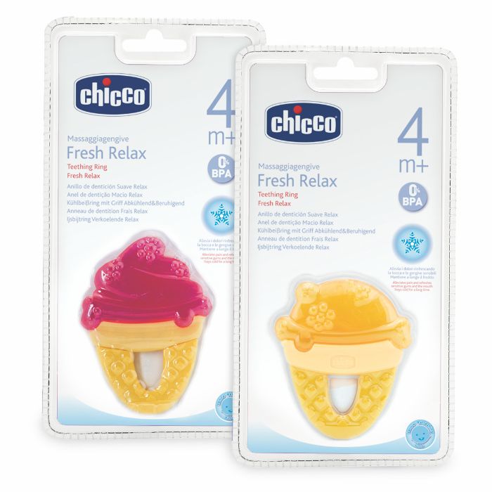 Chicco Anel de Dentição Fresh Relax Gelado – 4M+