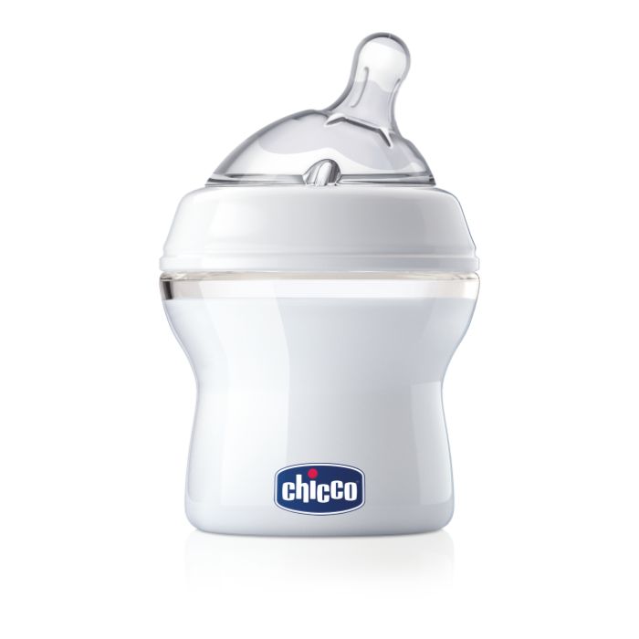 Chicco Biberão NaturalFeeling 150ml – Fluxo Normal – Neutro Tetina Silicone 0M+