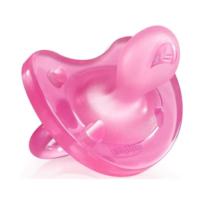 Chicco Chupeta Physio Soft Silicone Rosa 16-36M 1PC