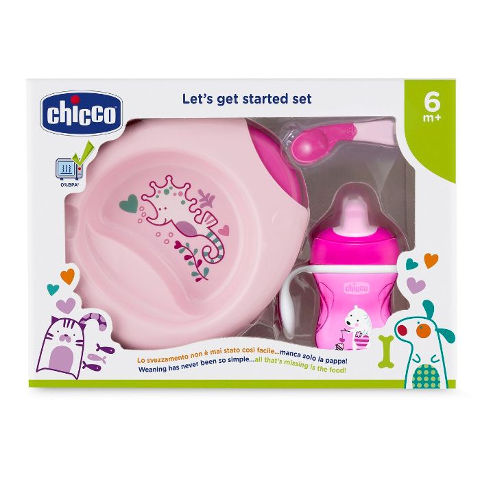 Chicco Conjunto de Papa Rosa 6m+