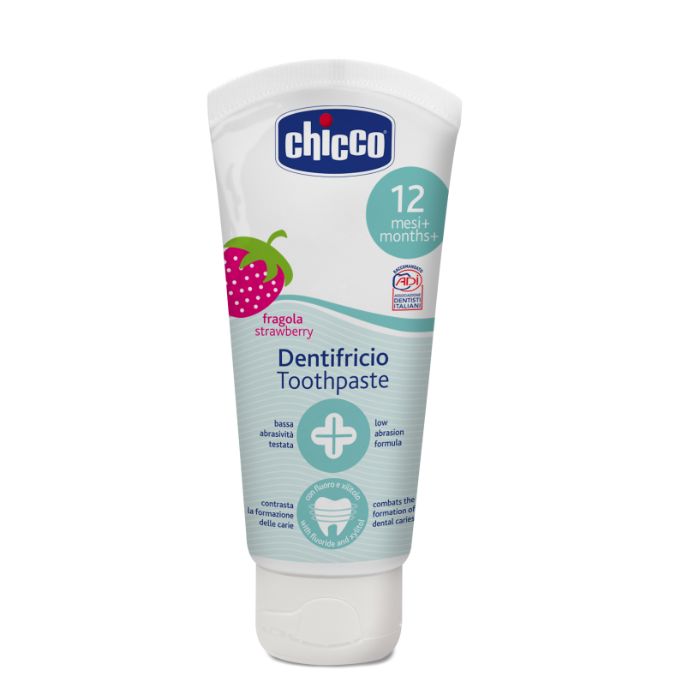 Chicco Pasta de Dentes – Morango 12M+