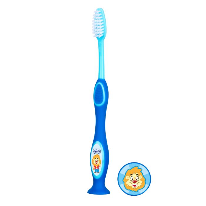 Chicco Escova de Dentes de Leite – Azul 3-6A