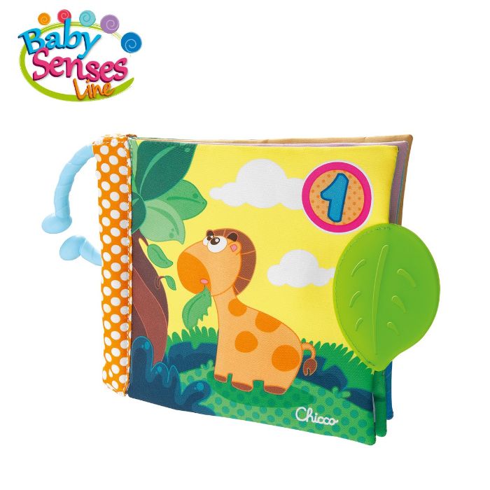 Chicco Brinquedos Livrinho 1-2-3 Baby Senses