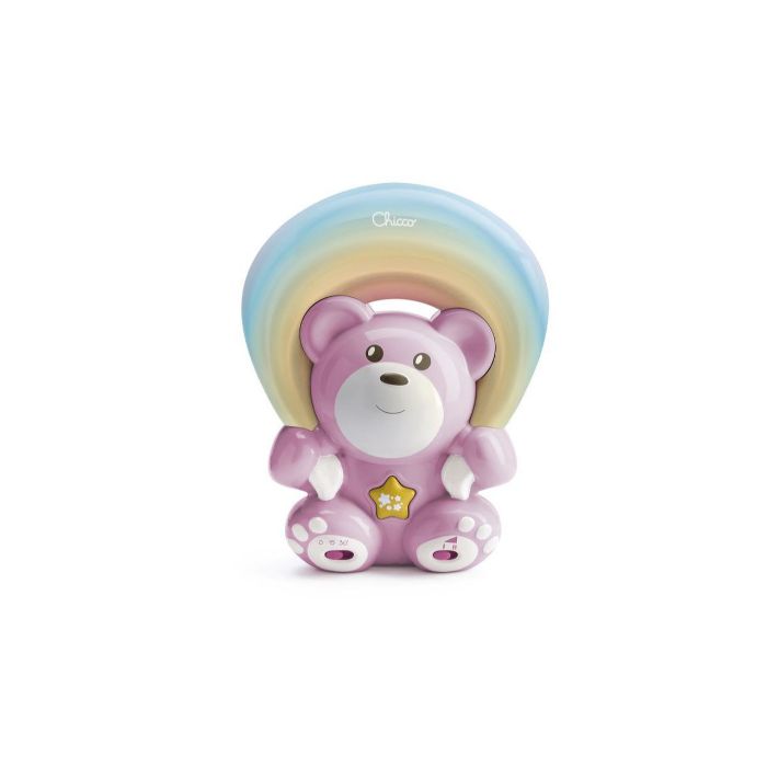 Chicco Brinquedos Projetor Ursinho Rainbow Cor Rosa