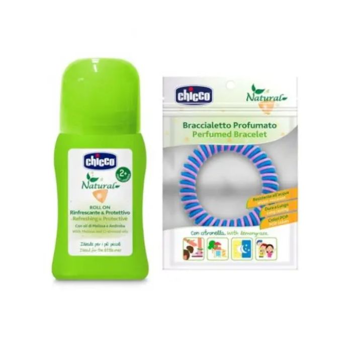 Roll-On Refrescante e Protetor Oferta Pulseira Perfumada