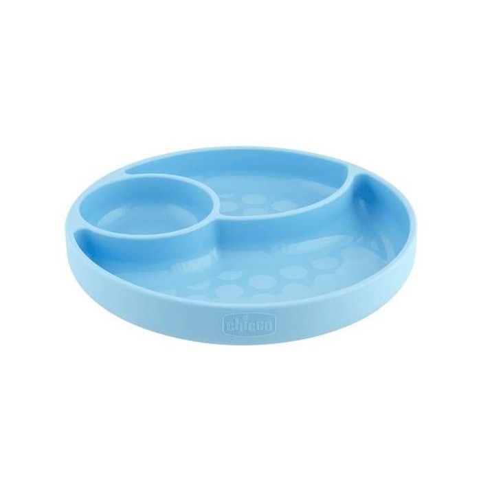 Chicco Take Eat Easy Prato com Divisórias Easy – Azul 12M+