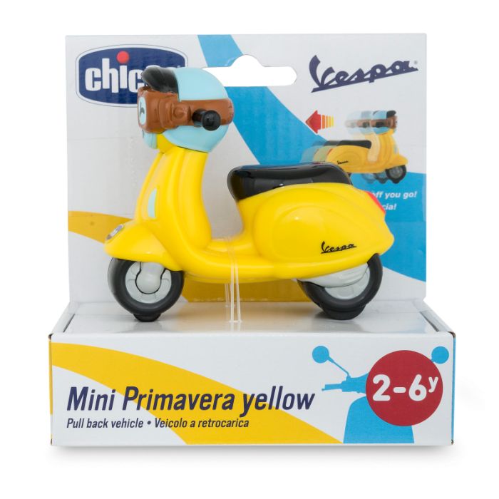 Mini Vespa Primavera Amarela