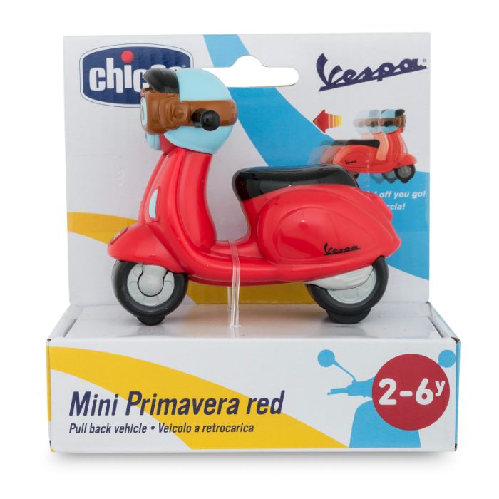 Chicco Brinquedos Mini Vespa Primavera Vermelha