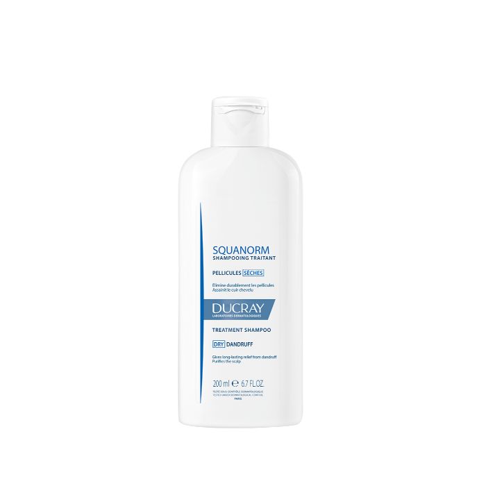 Ducray Squanorm Champô De Cuidado Anticaspa Seca 200 ml