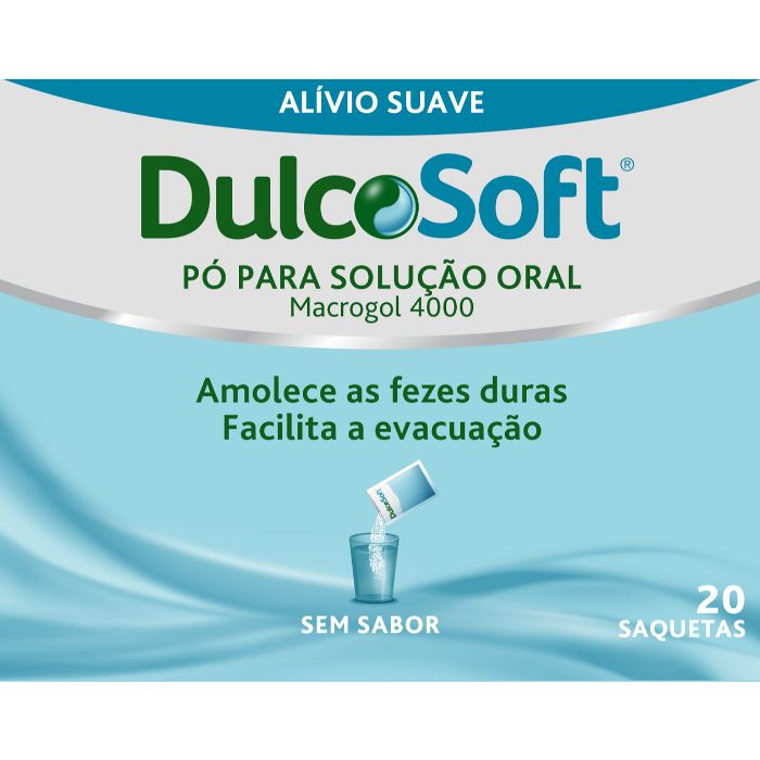 Dulcosoft Pó para Solução Oral 20 Saquetas