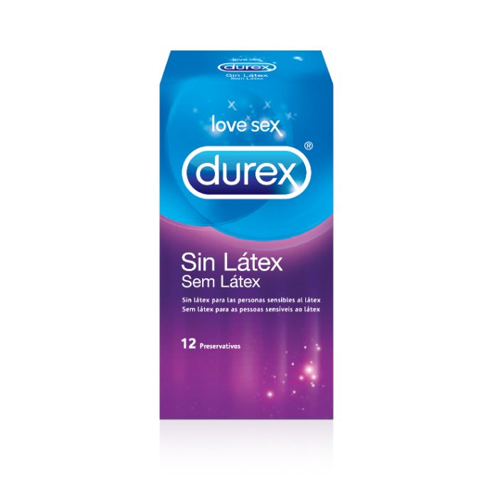 Durex Sem Látex Preservativos x 12