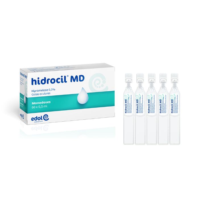 Hidrocil MD 0,3% Gotas Oculares Unidoses