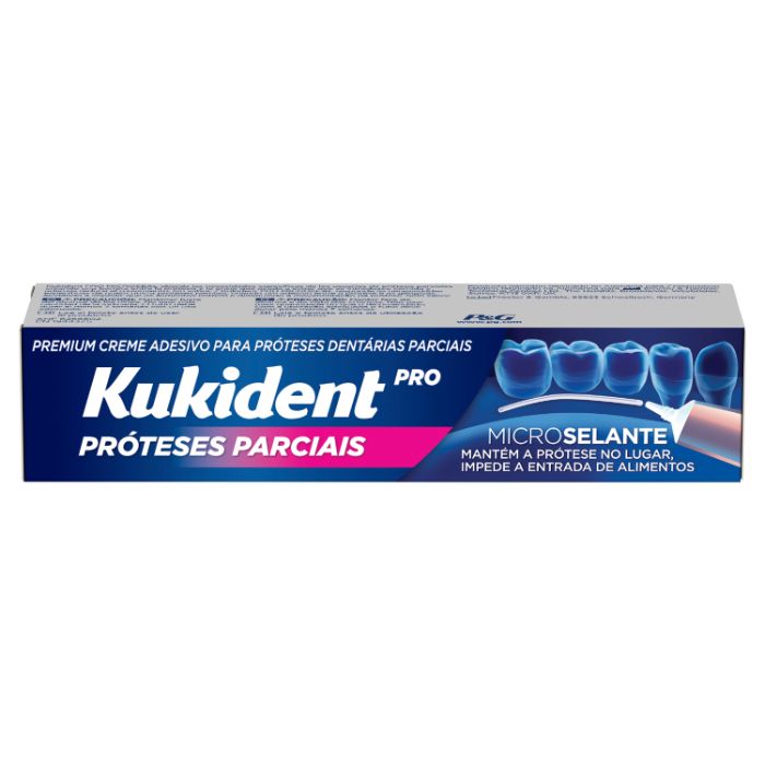 Kukident Pro Próteses Parciais Microselante