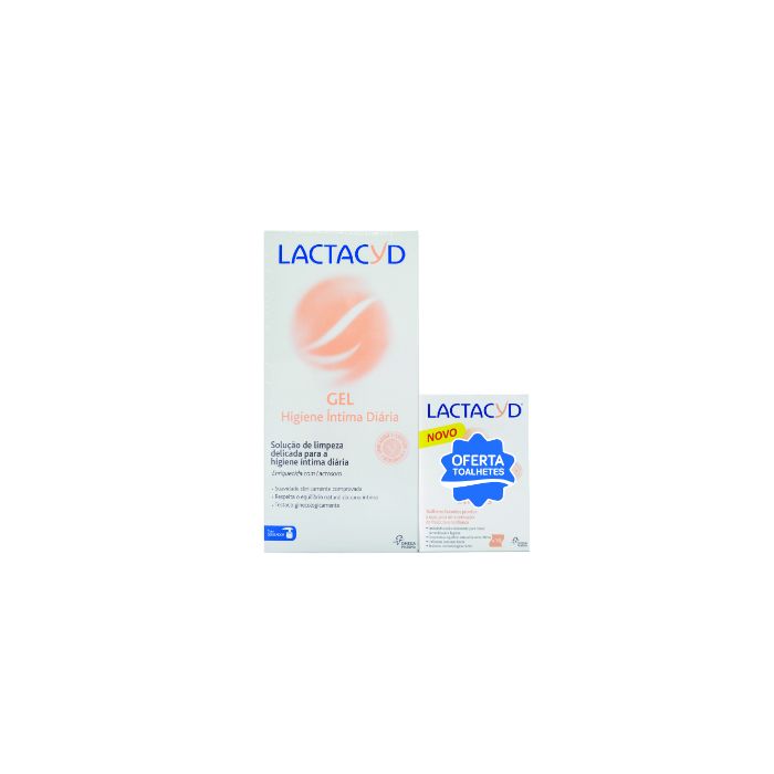 Lactacyd Íntimo Gel 400 ml Oferta 10 Toalhitas