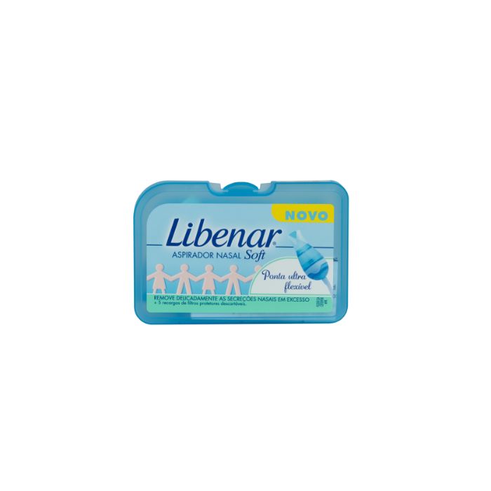 Libenar Baby Aspirador Nasal Soft + Recargas Filtros Protetores Descartáveis