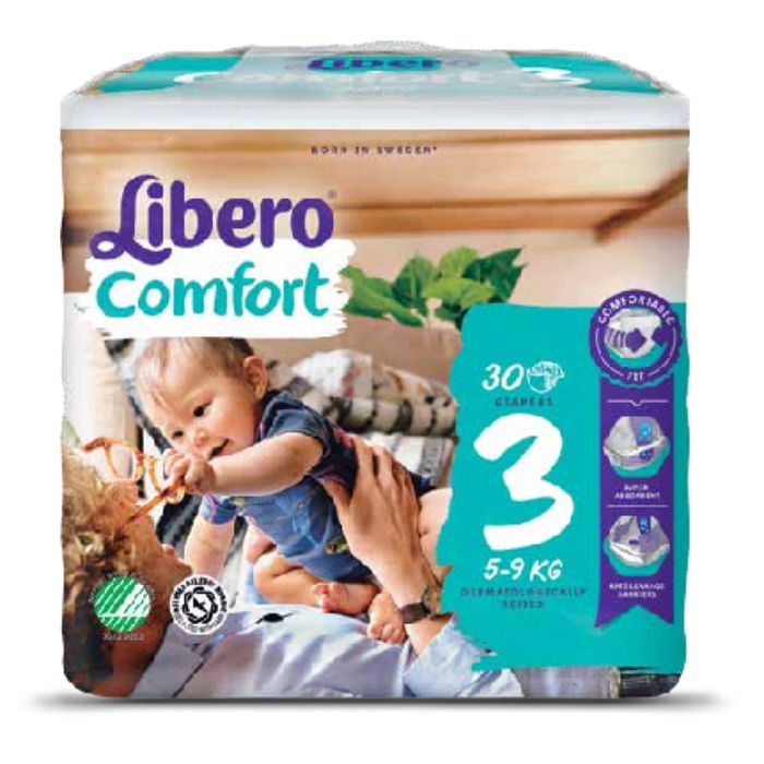 Libero Comfort 3 Fraldas 5-9Kg