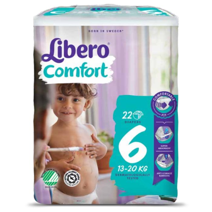 Libero Comfort 6 Fraldas 13-20 Kg