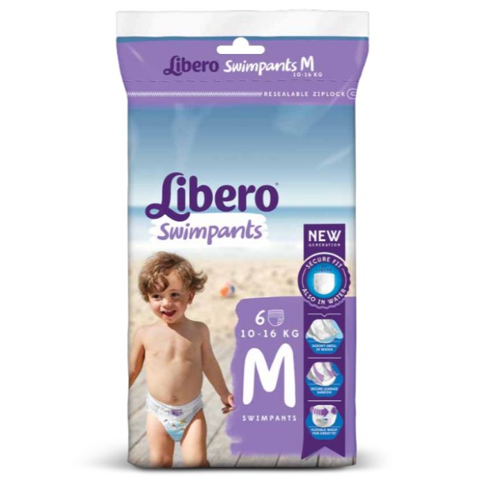 Libero Swimpants M Fraldas-Cueca 10-16 Kg