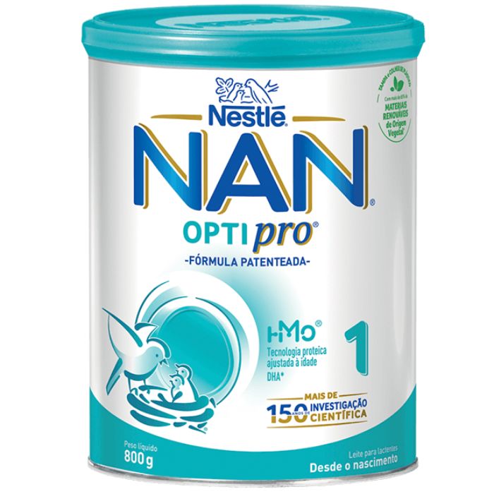 Nan Optipro 1 Leite Lactentes 800 g