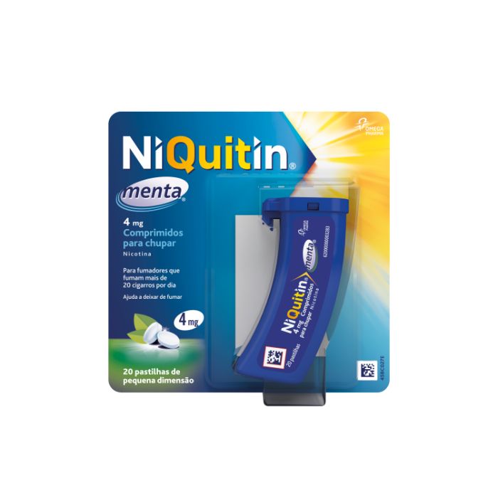 Niquitin Menta 4 mg Comprimidos Chupar x 20