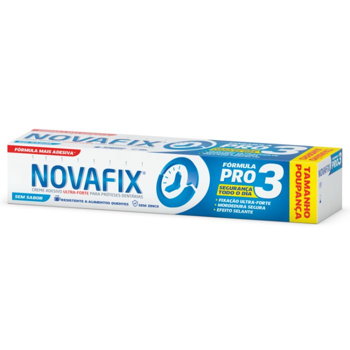 Novafix Pro3 – Sem Sabor Creme 70 g