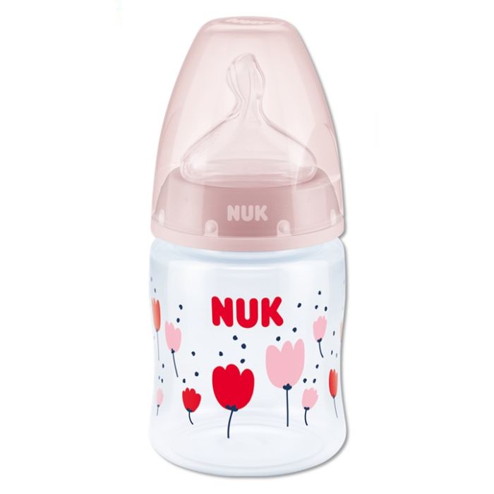 NUK Biberão First Choice + Controlo de temperatura 150 ml 0-6m